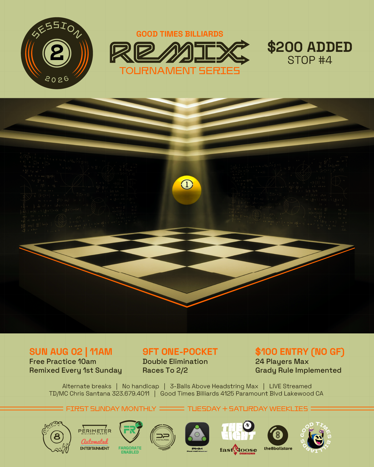 REMIX Tournament Series - Session 2  - Stop #4 tournament flyer