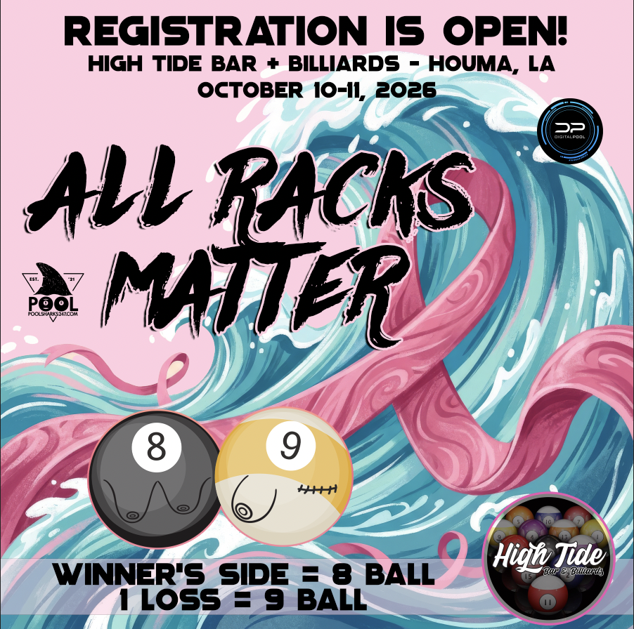 All Racks Matter - High Tide Bar & Grill in Houma, LA tournament flyer